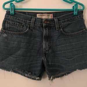 Levi's 527 Low Boot Cut Women's Denim Shorts